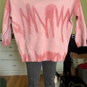Graffiti Pink Women’s Sweater
